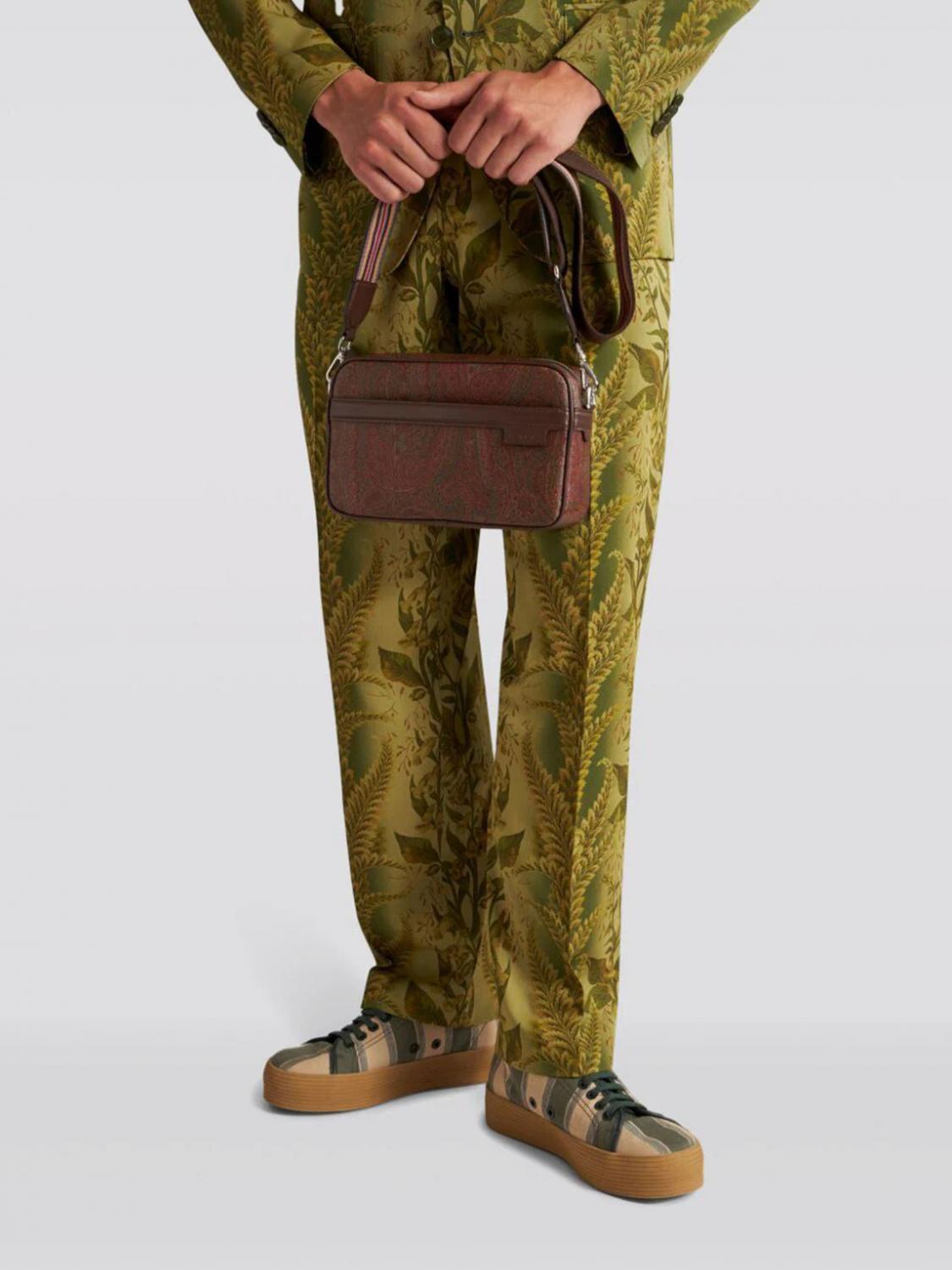 ETRO 斜挎包: 斜挎包 男士 Etro, 棕色 - Img 2