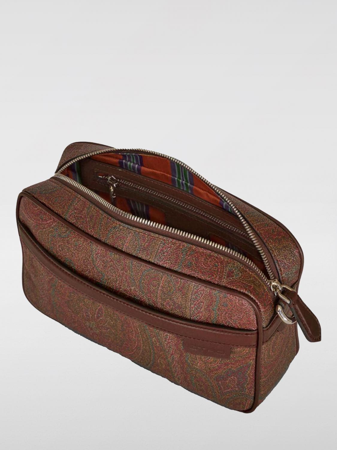 ETRO 斜挎包: 斜挎包 男士 Etro, 棕色 - Img 5