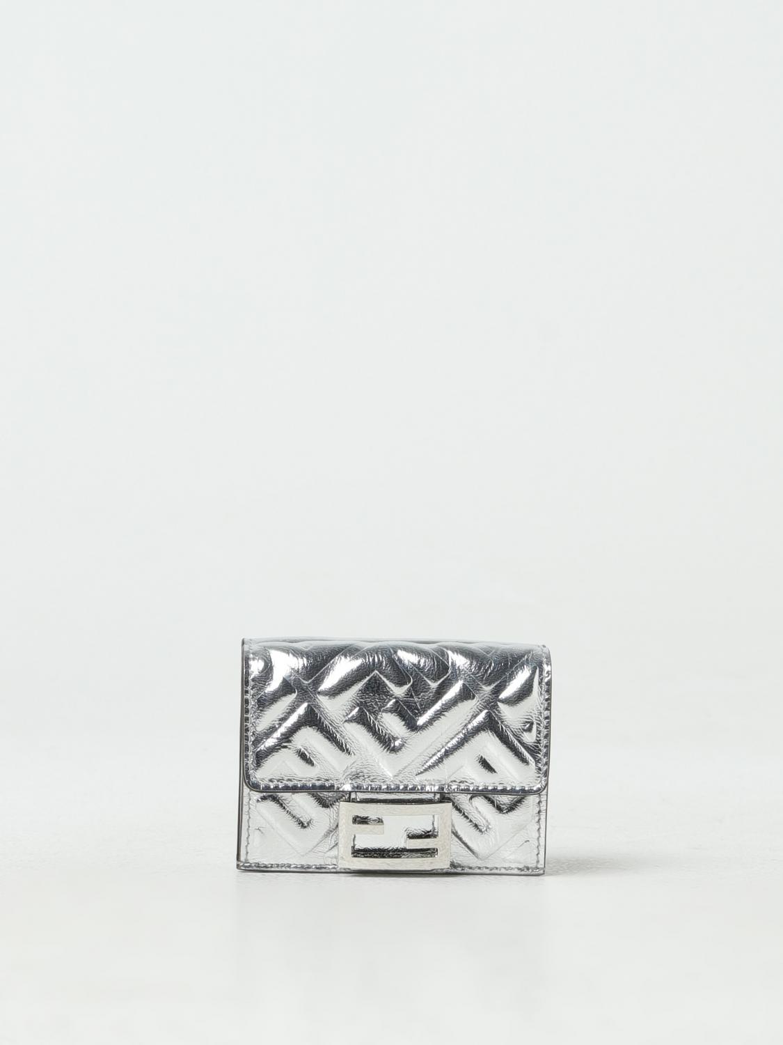 Fendi 財布 レディース - シルバー | 8M0395AJBR | GIGLIO.COM