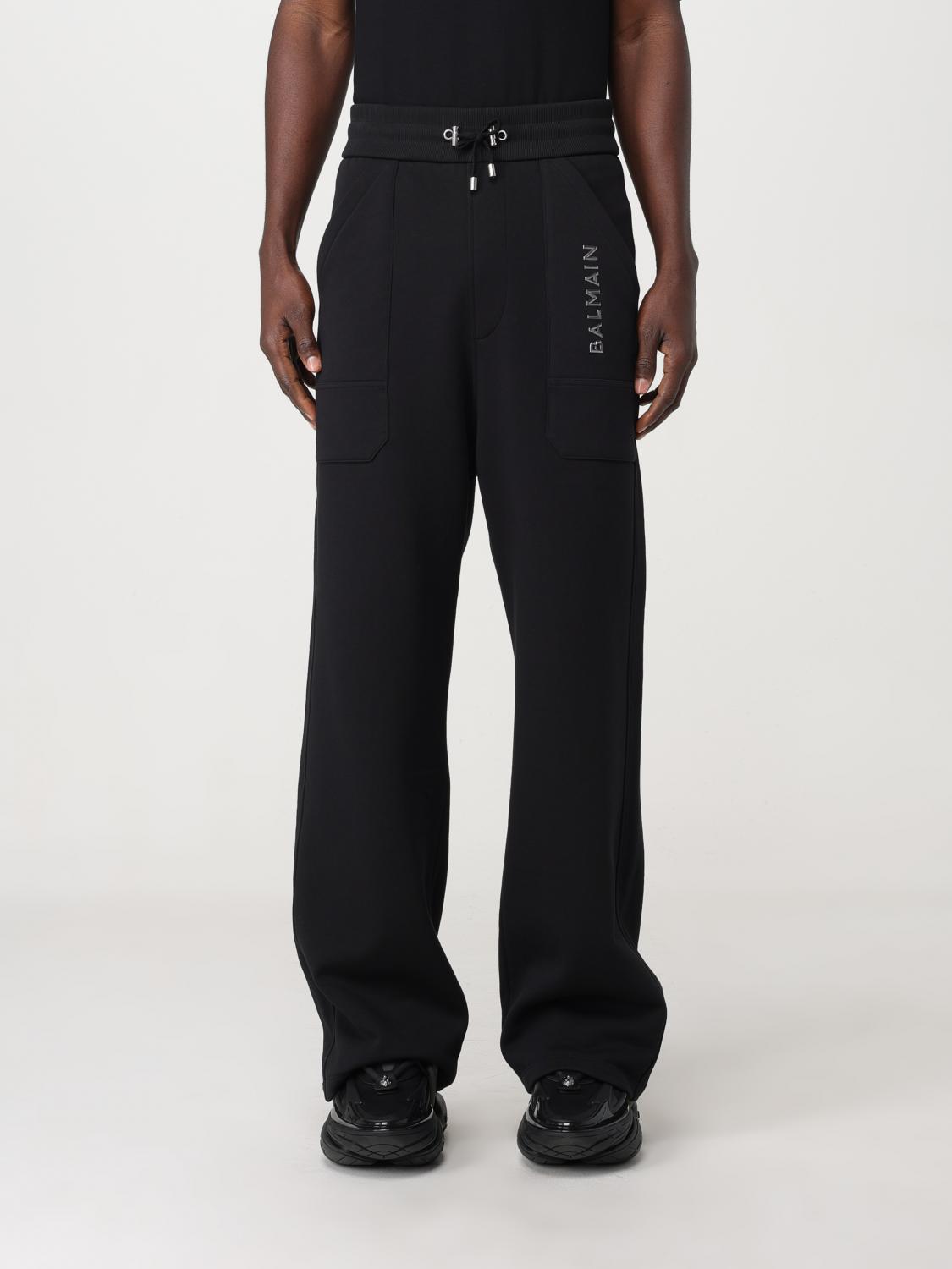 BALMAIN PANTALÓN: Chándales hombre Balmain, Negro - Img 1