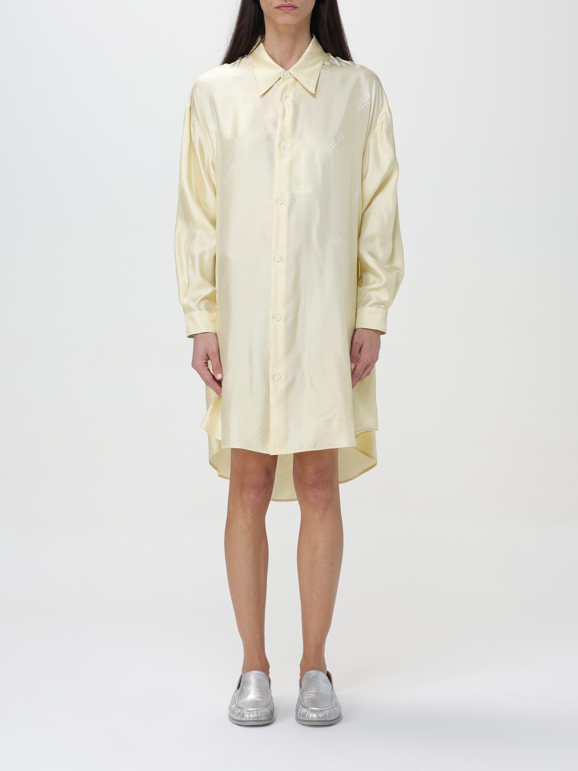 MM6 MAISON MARGIELA: Dress woman - White | Mm6 Maison