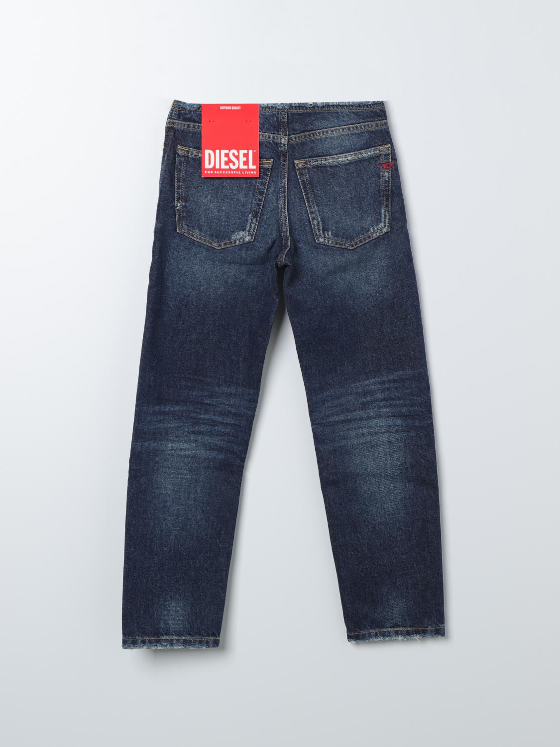 DIESEL JEANS: Pants kids Diesel, Blue - Img 2