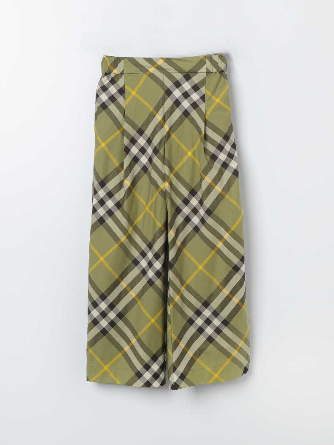 Burberry pants kids yellow online