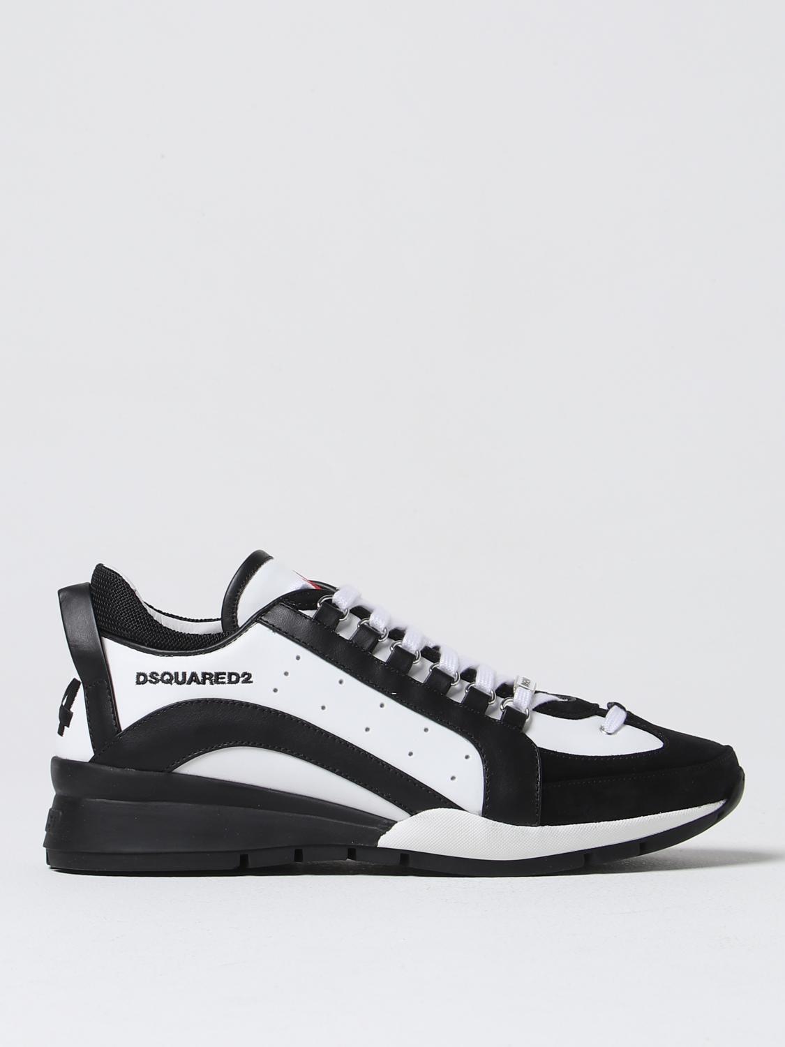 DSQUARED2 BASKETS: Baskets homme Dsquared2, Noir - Img 1