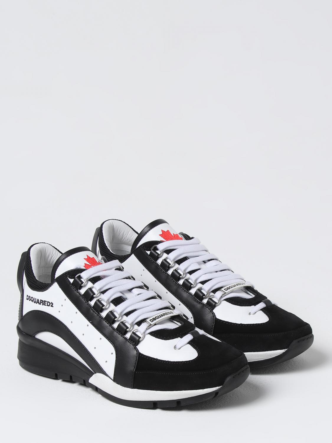 DSQUARED2 BASKETS: Baskets homme Dsquared2, Noir - Img 2