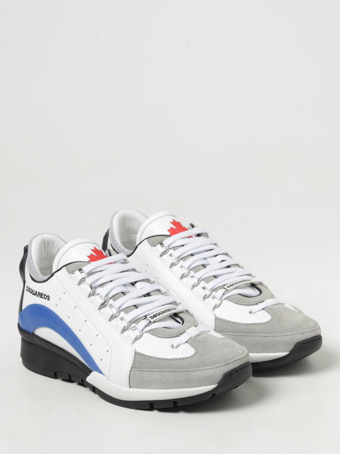 DSQUARED2 BASKETS: Baskets homme Dsquared2, Blanc 1 - Img 2