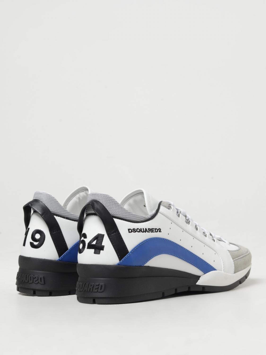 DSQUARED2 BASKETS: Baskets homme Dsquared2, Blanc 1 - Img 3