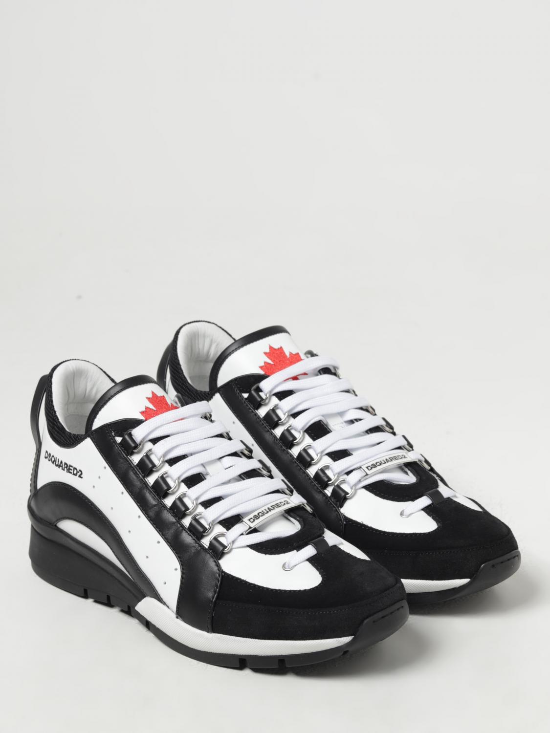 DSQUARED2 BASKETS: Baskets homme Dsquared2, Blanc 2 - Img 2
