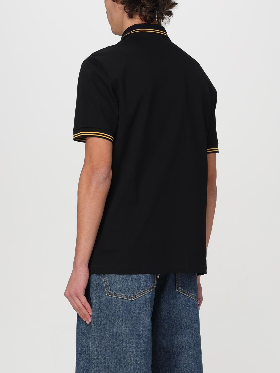 VERSACE POLO SHIRT: Polo shirt men Versace, Black - Img 3