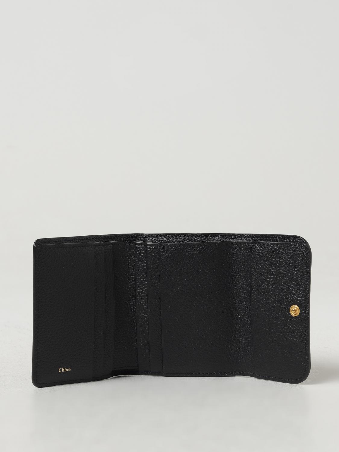 CHLOÉ GELDBÖRSE: Geldbeutel damen ChloÉ, Schwarz - Img 2