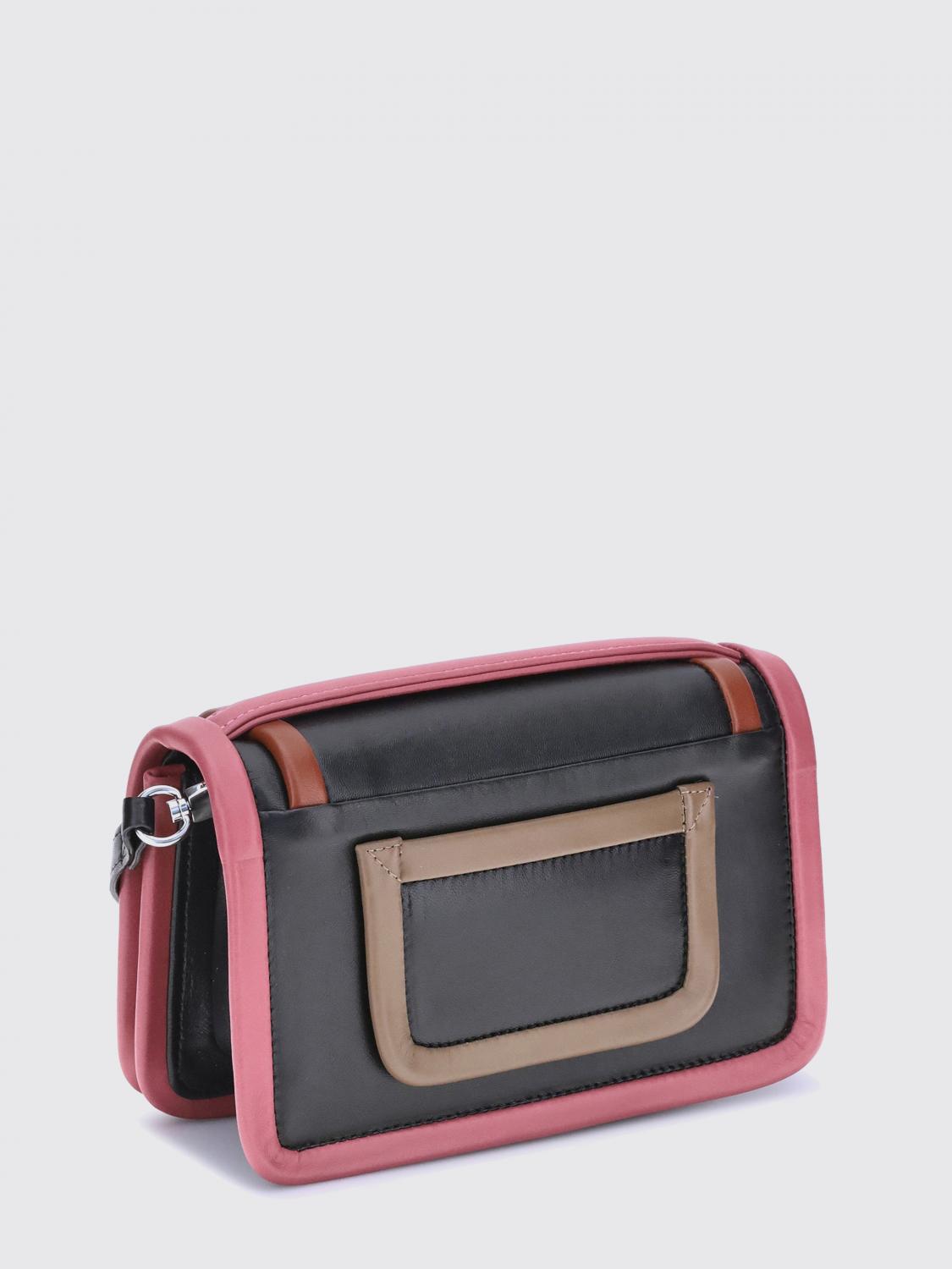 PIERRE HARDY BORSA MINI: Borsa Aplha Pierre Hardy in pelle , Nero - Img 2