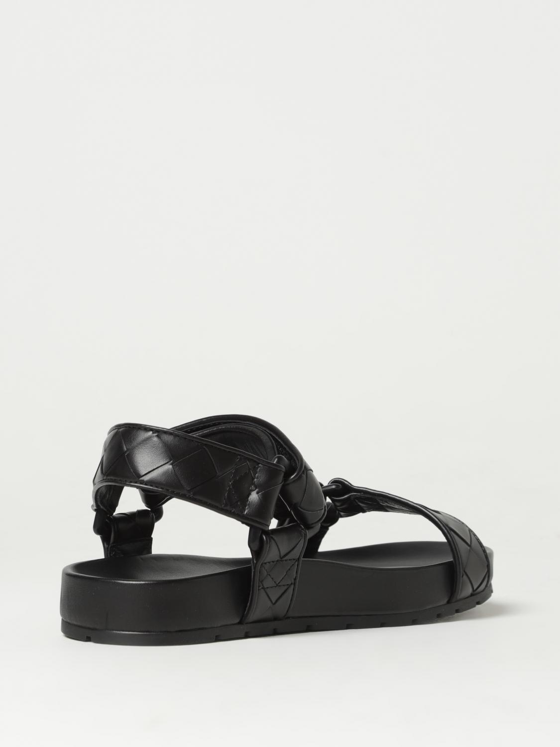 Bottega Veneta サンダル メンズ - ブラック | 775305V3HB0 | GIGLIO.COM