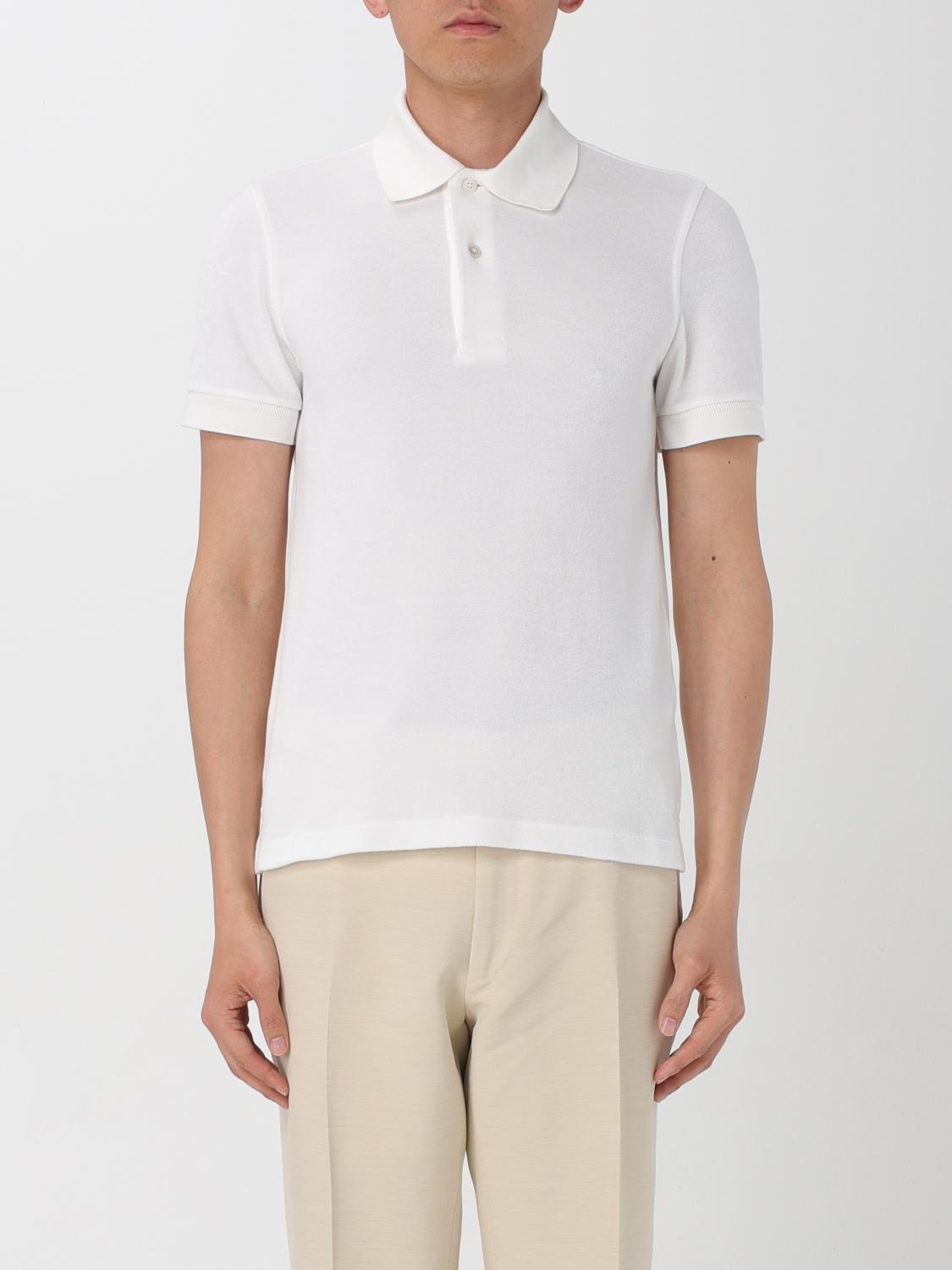 TOM FORD POLO: T-shirt herren Tom Ford, Weiß - Img 1