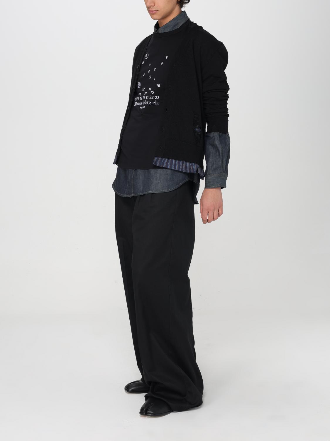 Maison Margiela ダブルスプライドカットソー Maison Margiela T-shirt men - Black | S50GC0684S22816 | GIGLIO.COM