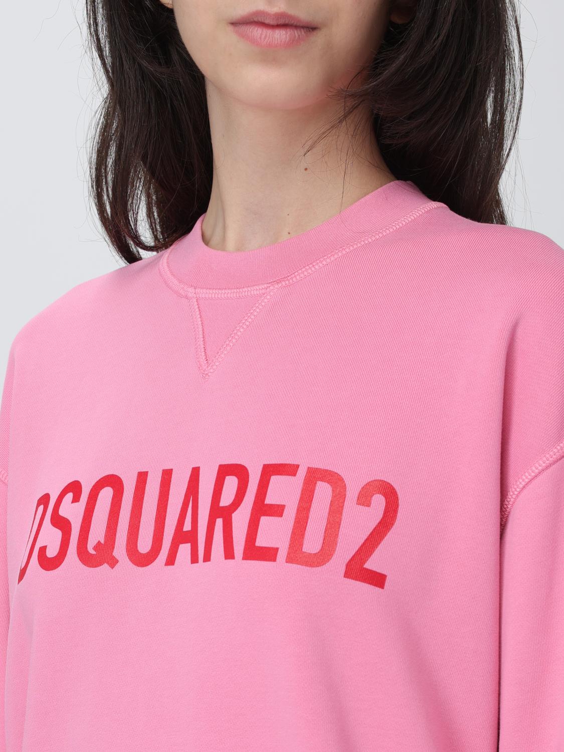 DSQUARED2 SWEAT-SHIRT: Pull femme Dsquared2, Rose - Img 3