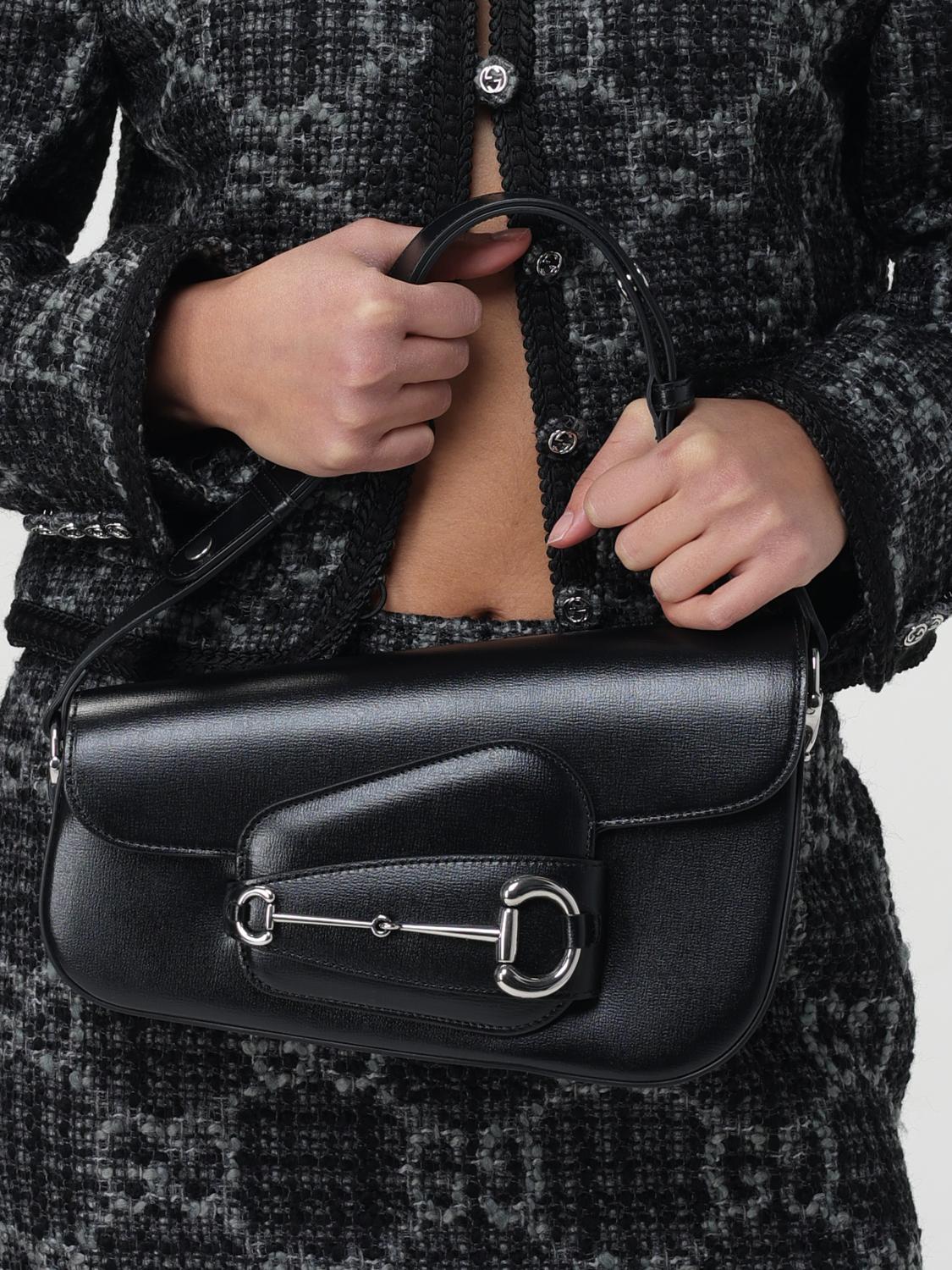 ハンドバッグ GUCCI HAND BAG (7641551DB0N 1000) GUCCI: Crossbody bags woman - Black | Gucci shoulder bag