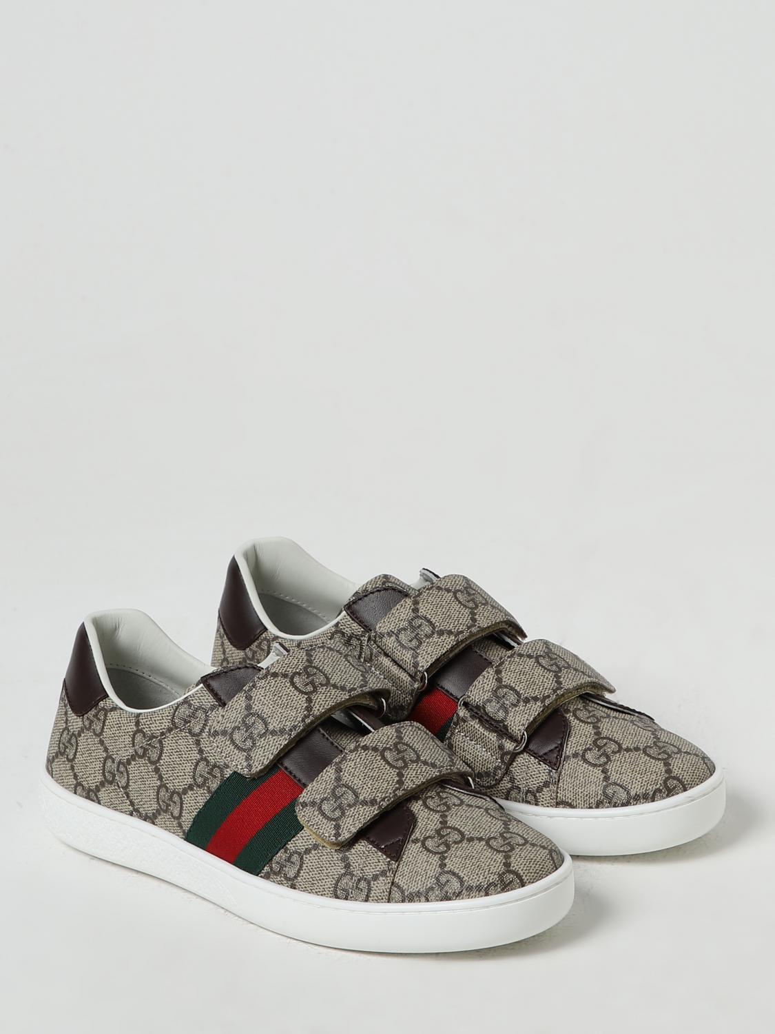 GUCCI 运动鞋: 童运动鞋 儿童 Gucci, 米色 - Img 2