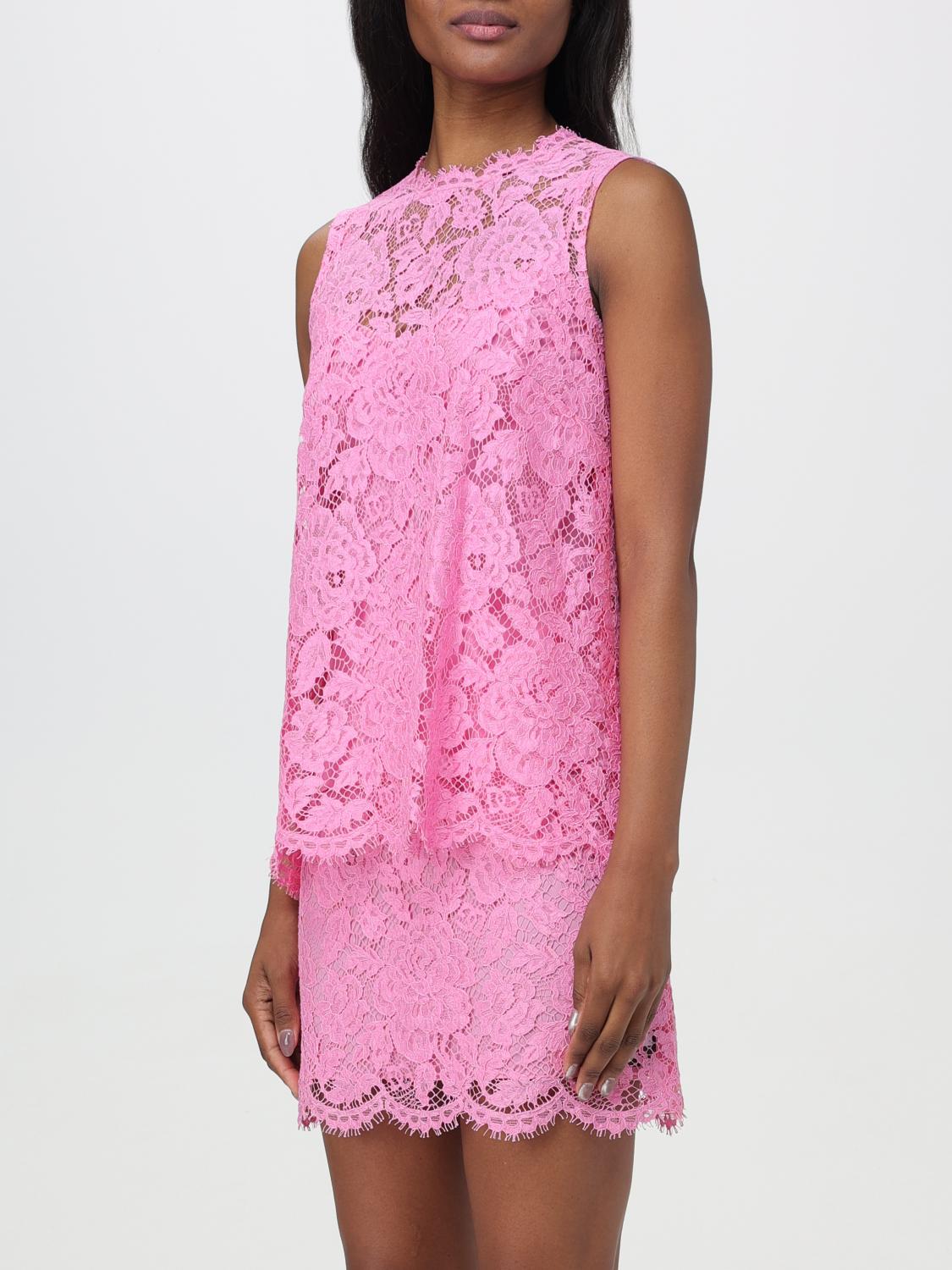 DOLCE & GABBANA TOP: Top mujer Dolce & Gabbana, Rosa - Img 4