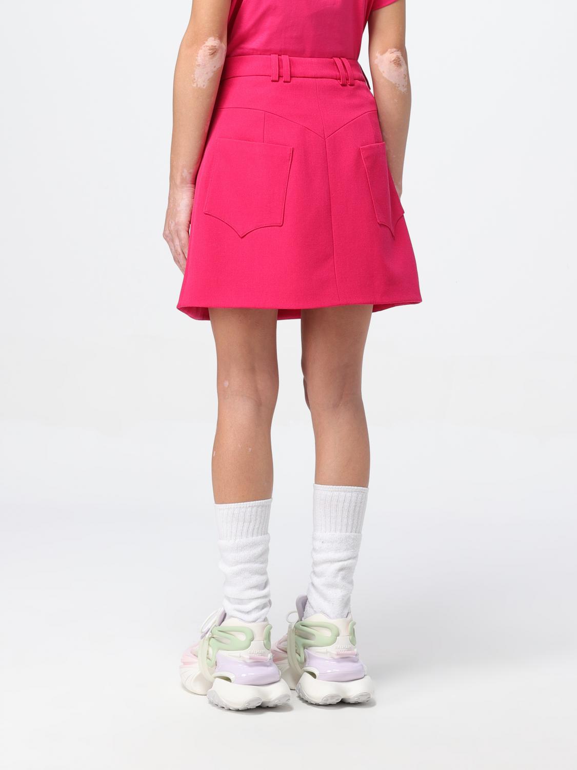 BALMAIN GONNA: Gonna donna Balmain, Fuxia - Img 3