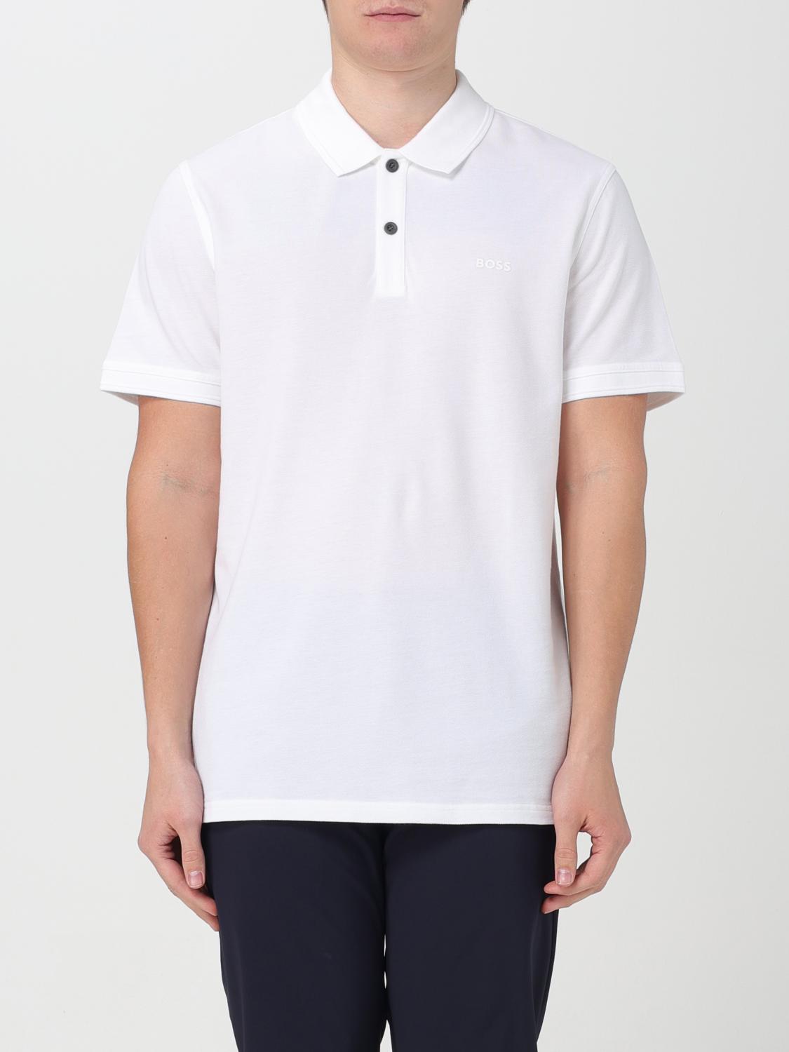 BOSS POLO: Polo hombre Boss, Blanco - Img 1