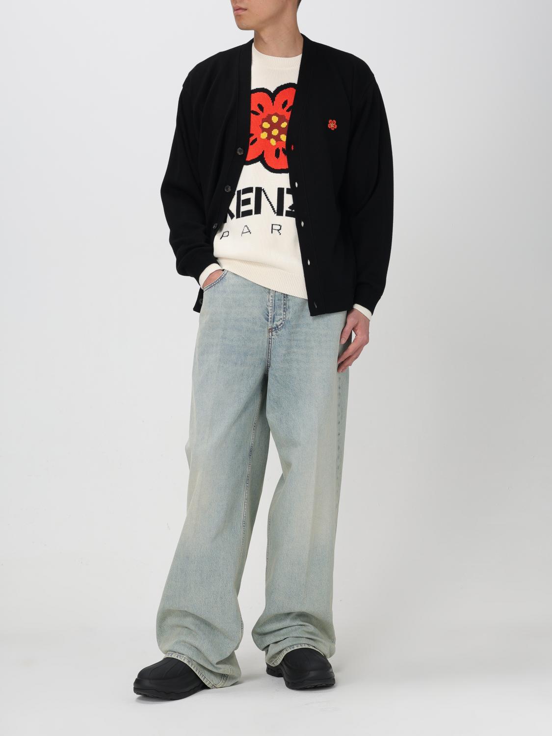 KENZO セーター: セーター メンズ Kenzo, ベージュ - Img 2