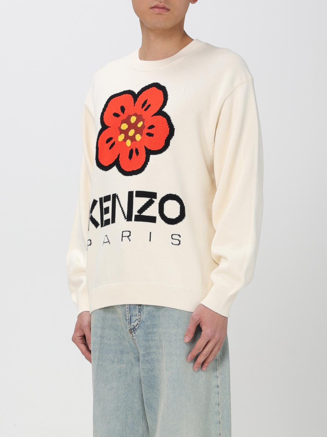 KENZO セーター: セーター メンズ Kenzo, ベージュ - Img 4