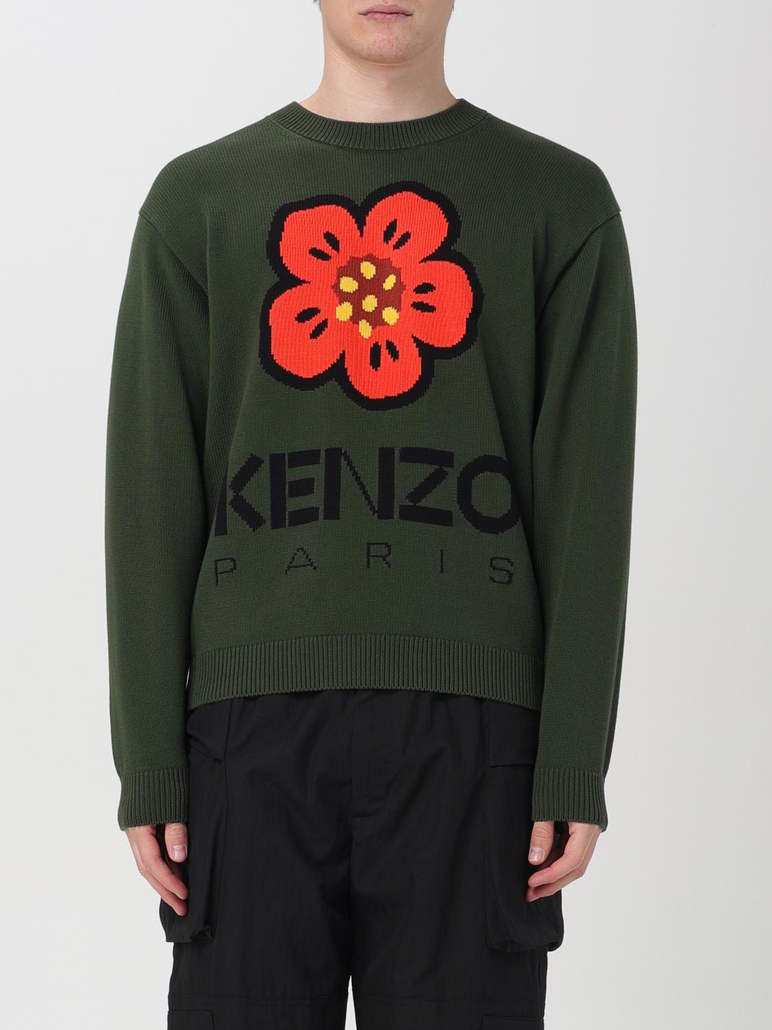 KENZO PULL: Pull homme Kenzo, Kaki - Img 1