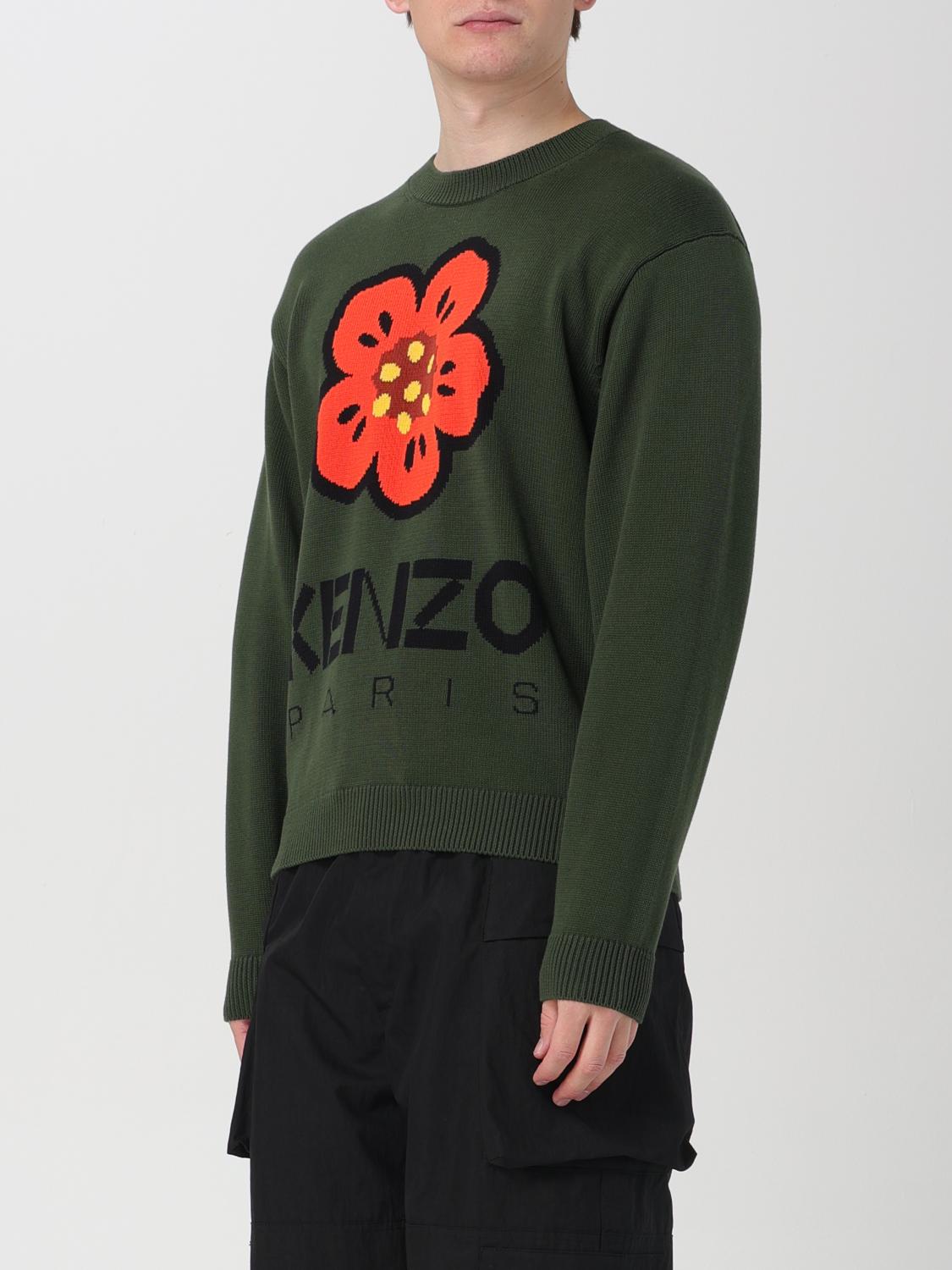 KENZO PULL: Pull homme Kenzo, Kaki - Img 4