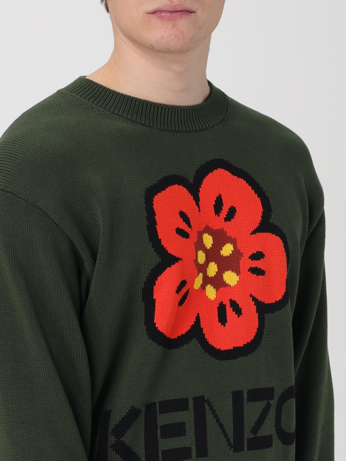 KENZO PULL: Pull homme Kenzo, Kaki - Img 5