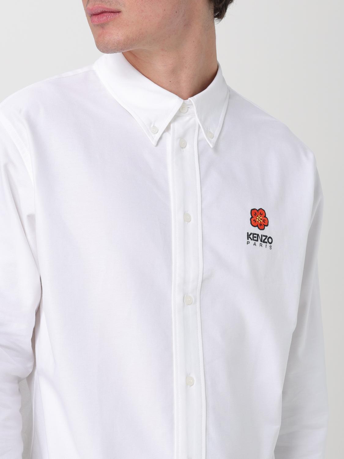 Kenzo シャツ メンズ - ホワイト | FD55CH4109LO | GIGLIO.COM