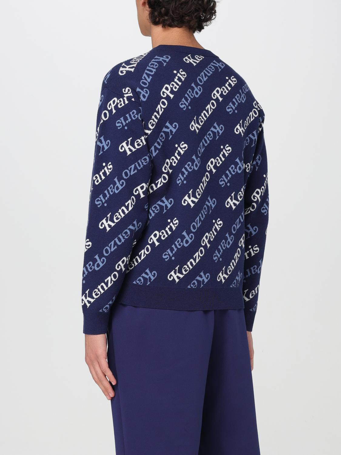 KENZO セーター: セーター メンズ Kenzo, ブルー - Img 3