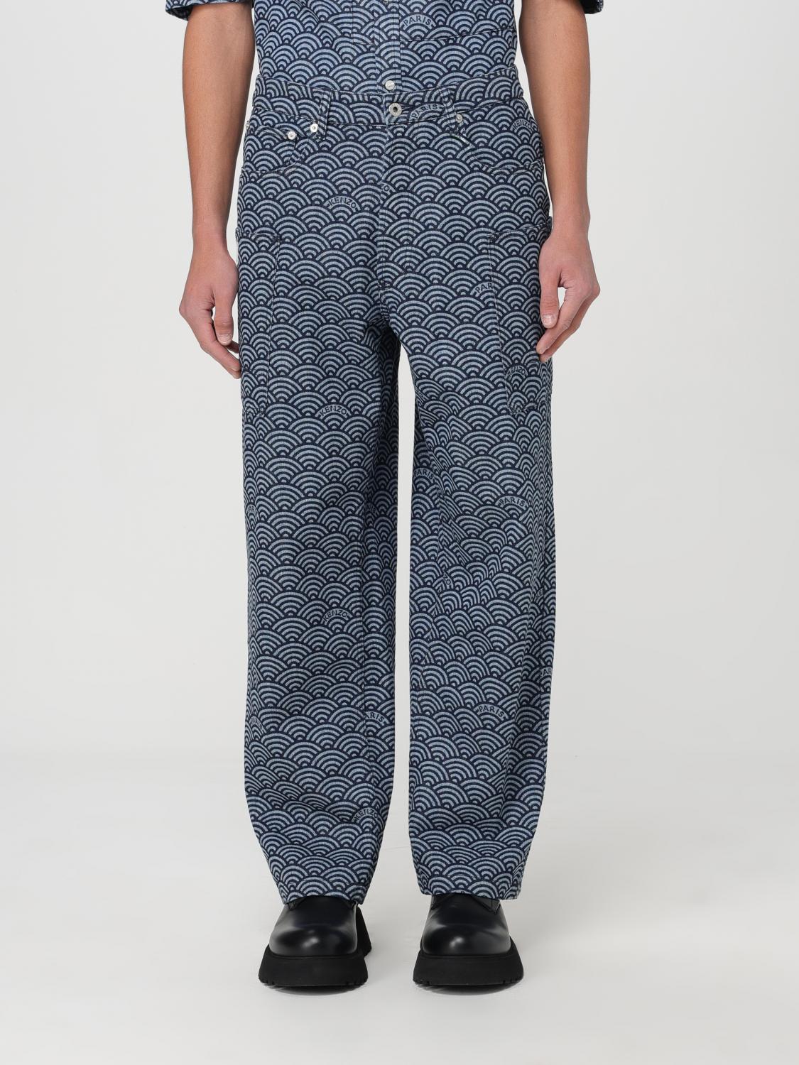 KENZO JEANS: Jeans hombre Kenzo, Azul Oscuro - Img 1
