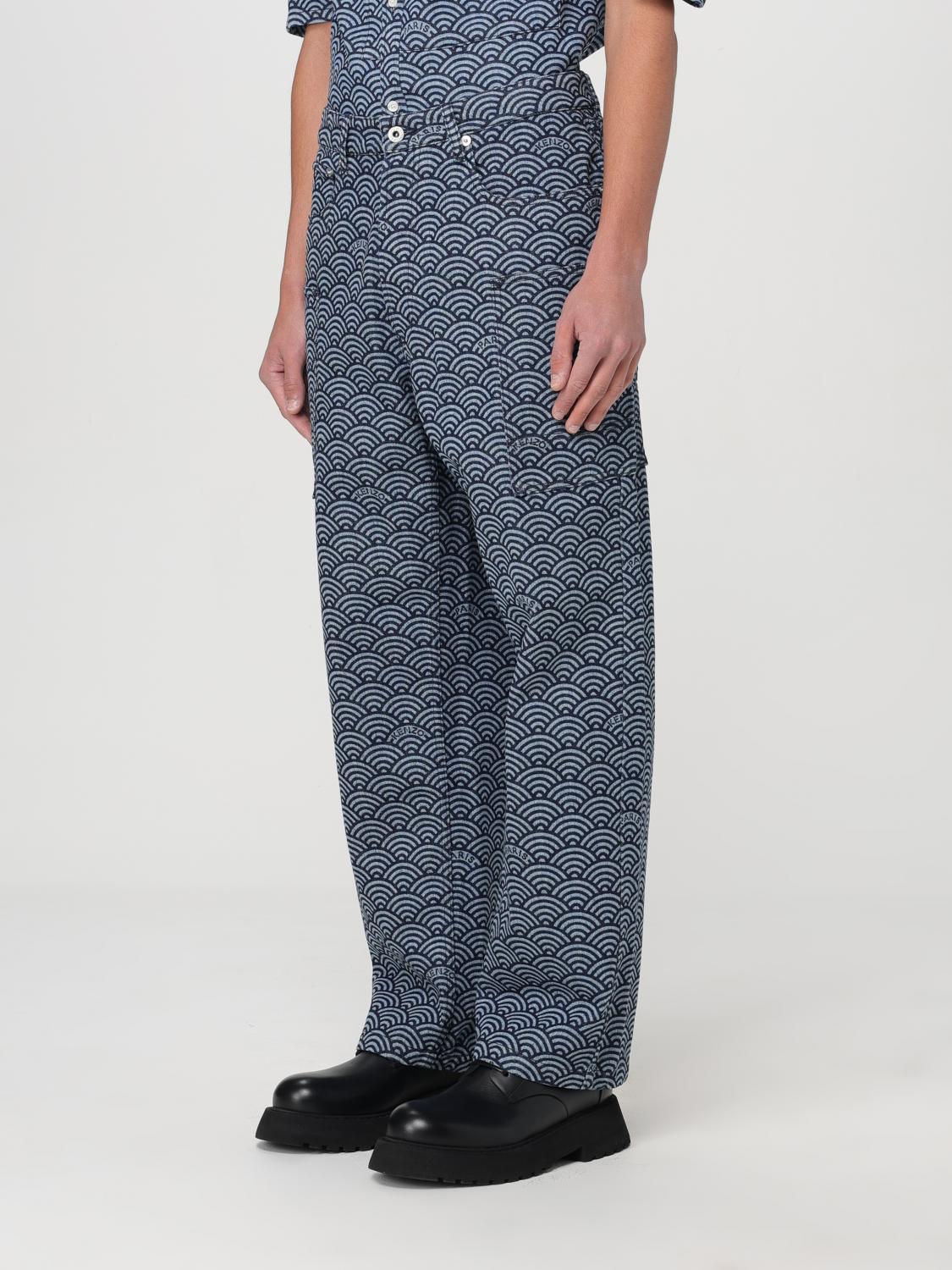 KENZO JEANS: Jeans hombre Kenzo, Azul Oscuro - Img 4