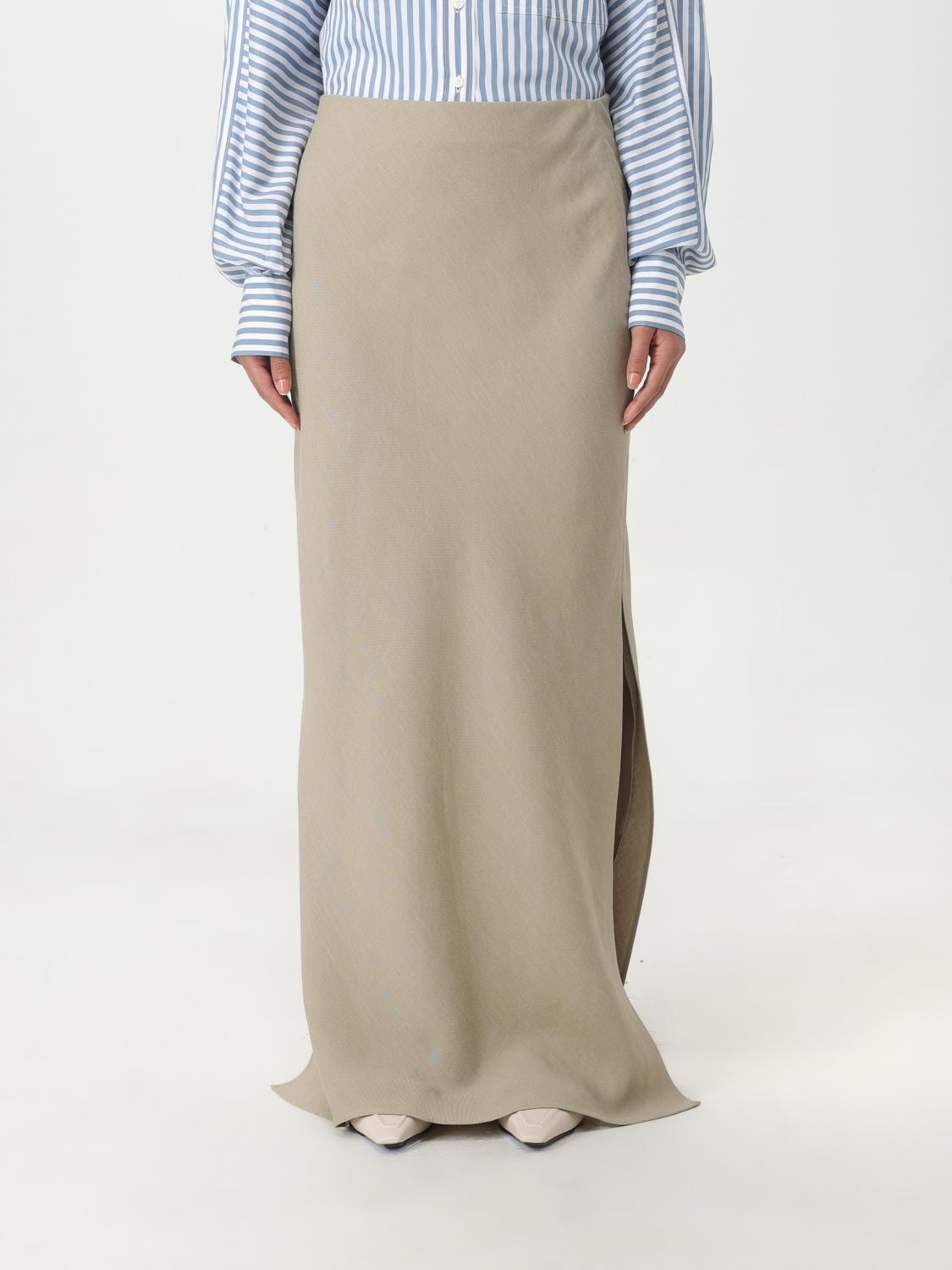 スカート BRUNELLO CUCINELLI Woman Skirt Brown MH126G3396 C2925 BRUNELLO CUCINELLI: Skirt woman - Brown | Brunello Cucinelli