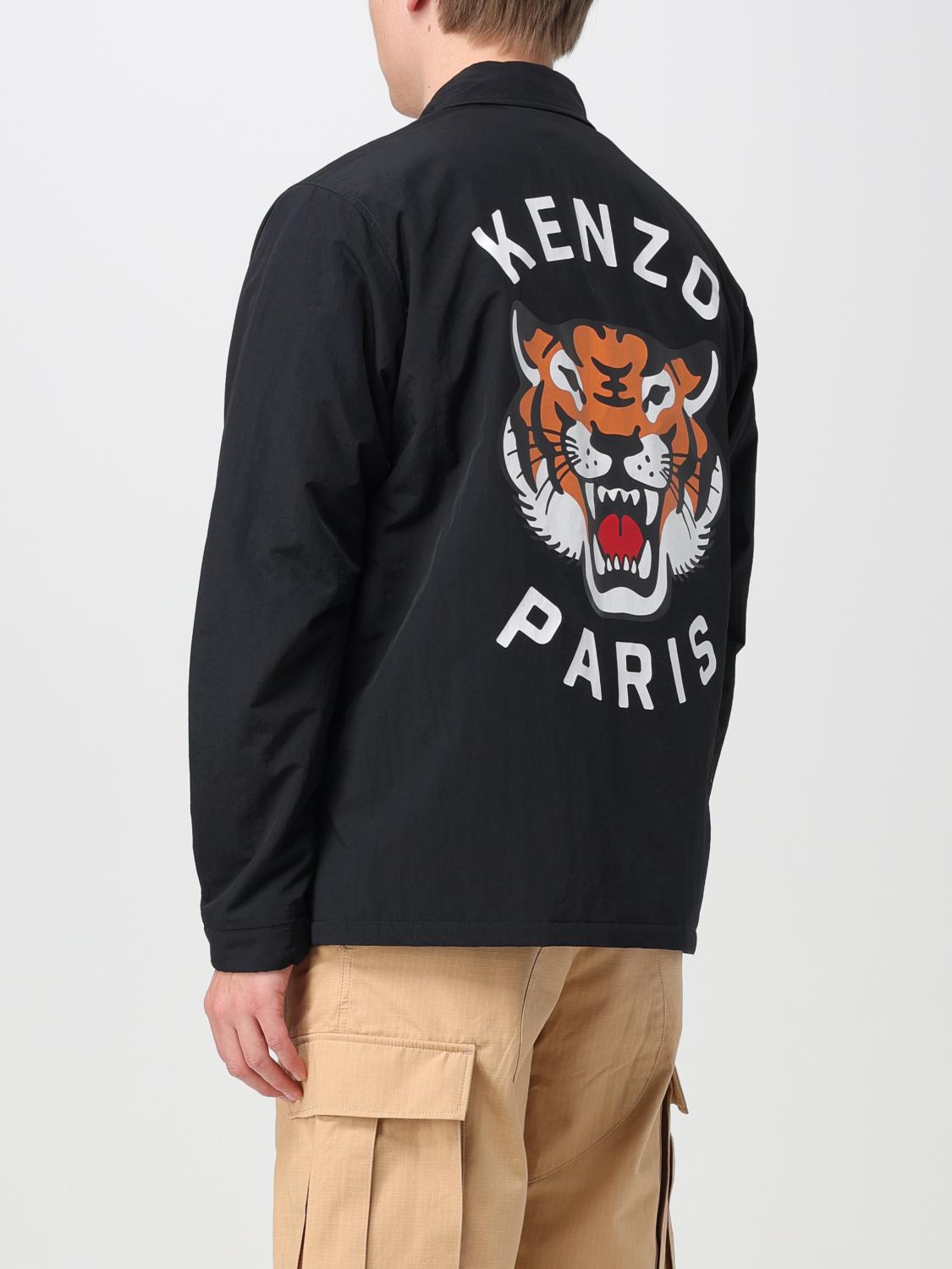 Kenzo Jacket men - Black | FE55BL0629NG | GIGLIO.COM