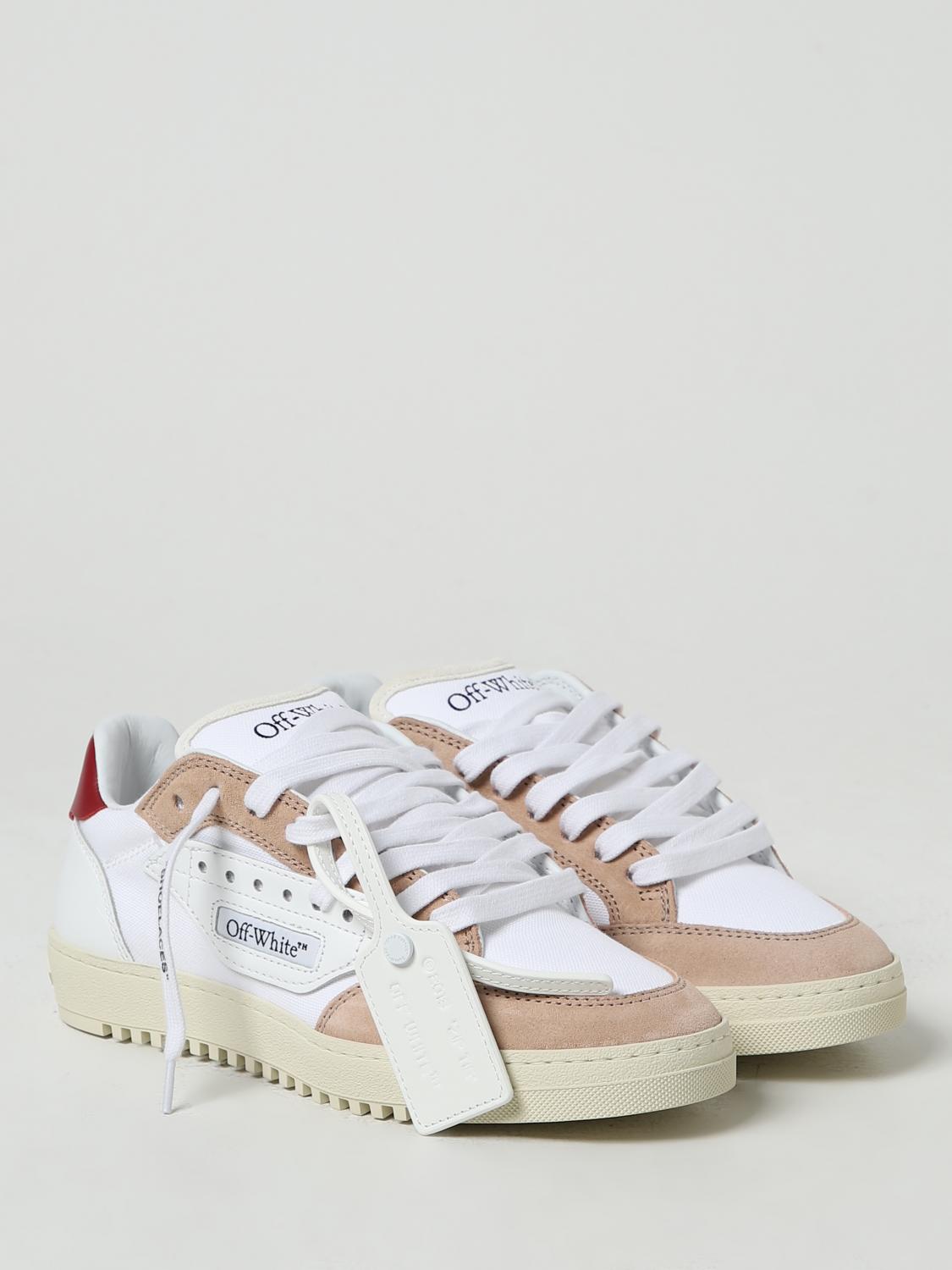 OFF-WHITE BASKETS: Baskets femme Off-white, Blanc - Img 2