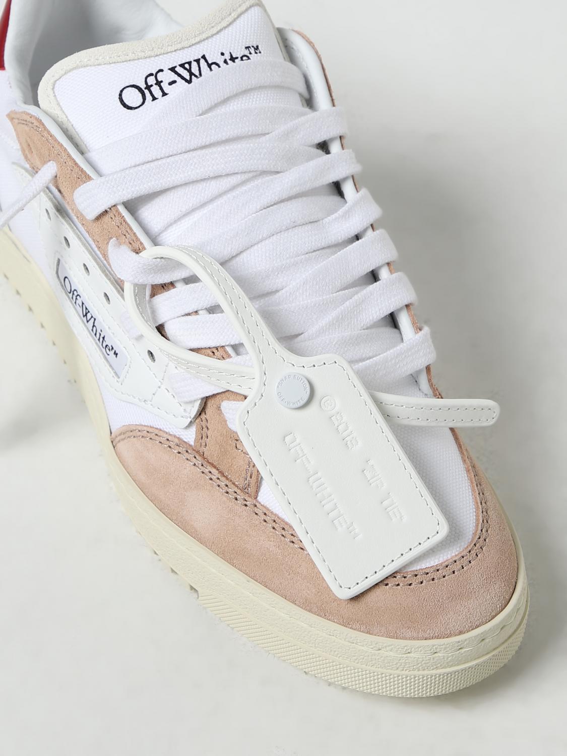 OFF-WHITE BASKETS: Baskets femme Off-white, Blanc - Img 4