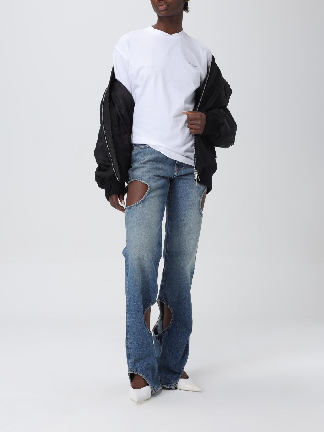 OFF-WHITE CHAQUETA: Chaqueta mujer Off-white, Negro - Img 2