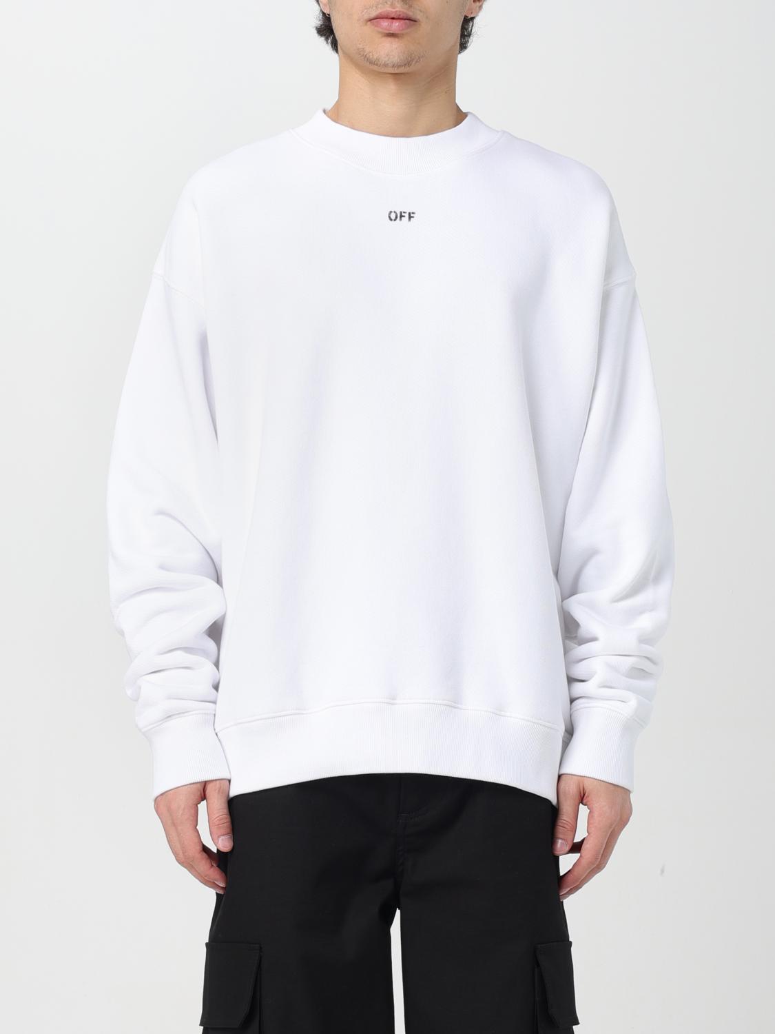 OFF-WHITE SWEATSHIRT: Sweatshirt homme Off-white, Blanc - Img 1