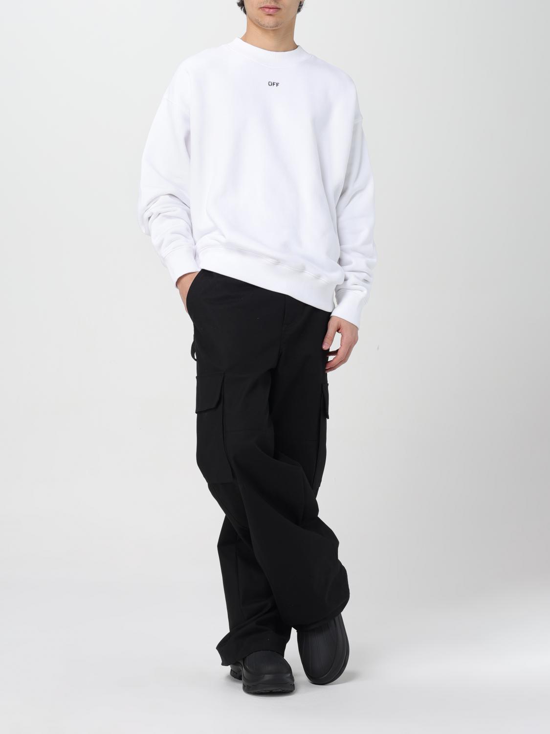 OFF-WHITE SWEATSHIRT: Sweatshirt homme Off-white, Blanc - Img 2