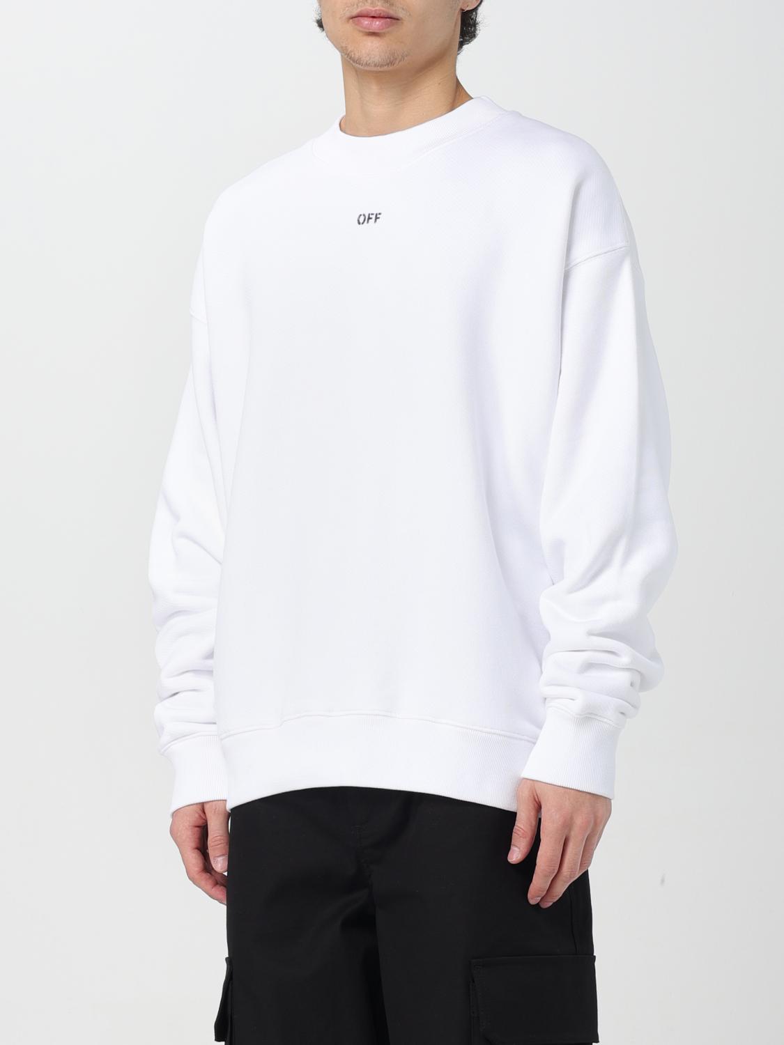 OFF-WHITE SWEATSHIRT: Sweatshirt homme Off-white, Blanc - Img 4