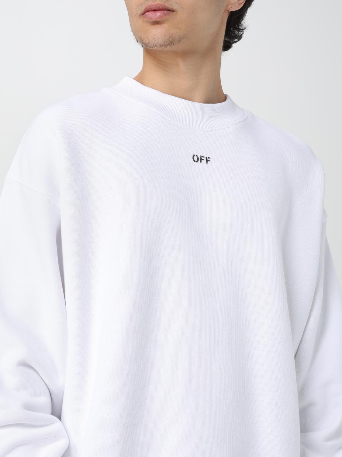 OFF-WHITE SWEATSHIRT: Sweatshirt homme Off-white, Blanc - Img 5