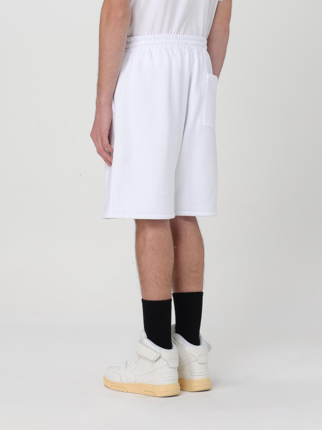 OFF-WHITE PANTALONES CORTOS: Pantalones cortos hombre Off-white, Blanco - Img 3