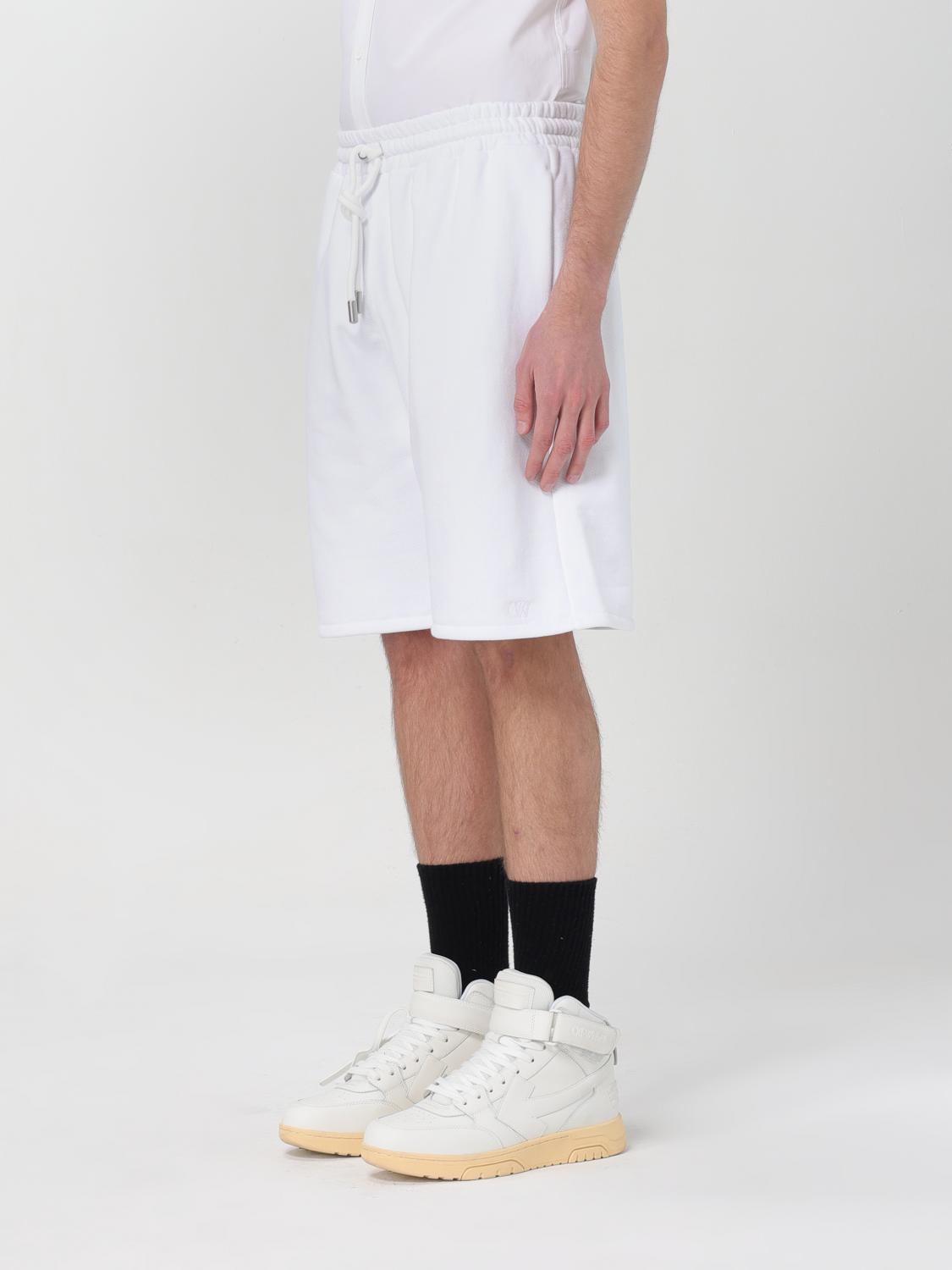 OFF-WHITE PANTALONES CORTOS: Pantalones cortos hombre Off-white, Blanco - Img 4