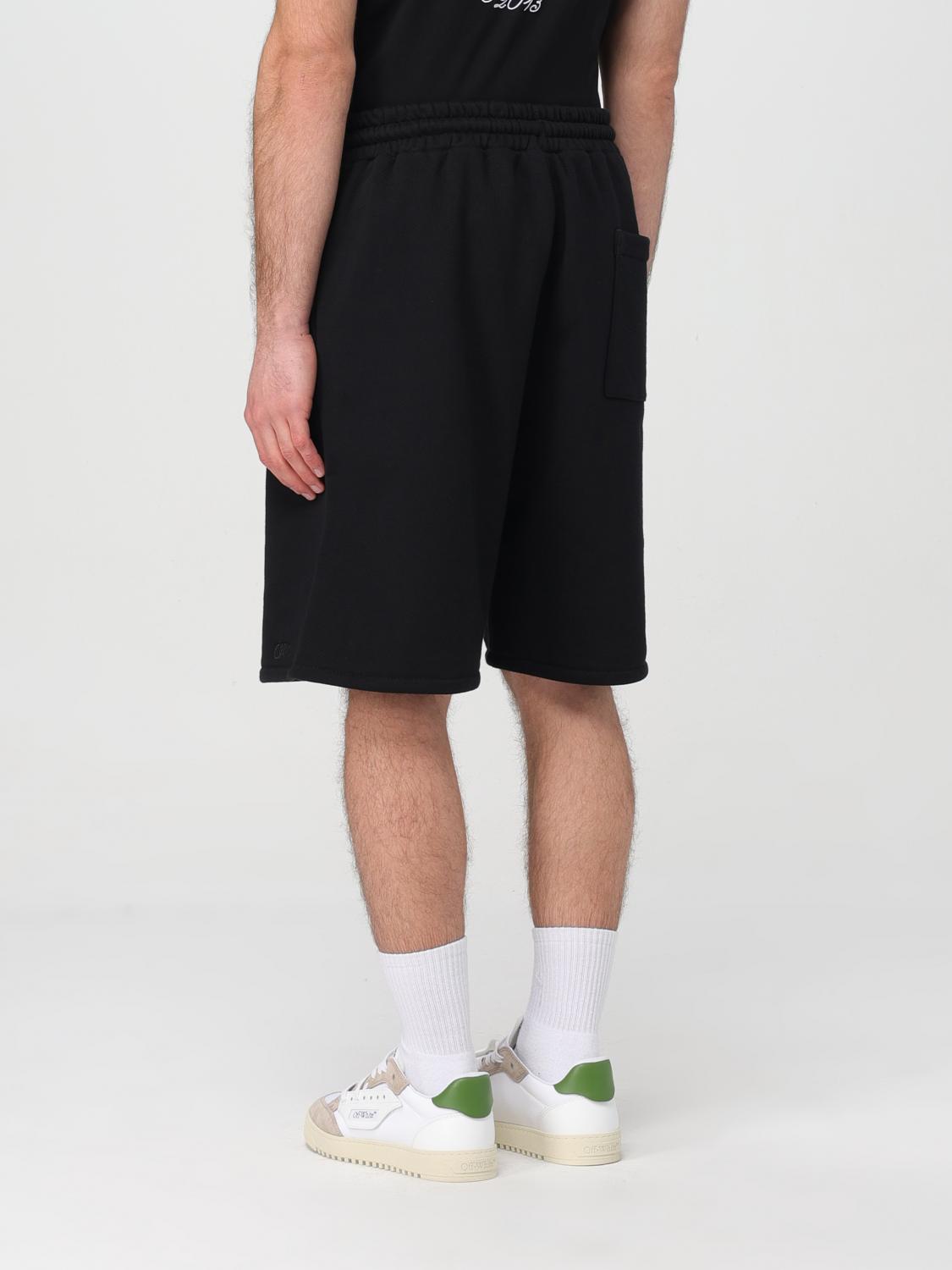 OFF-WHITE 쇼츠: 쇼츠 남성 Off-white, 블랙 - Img 3