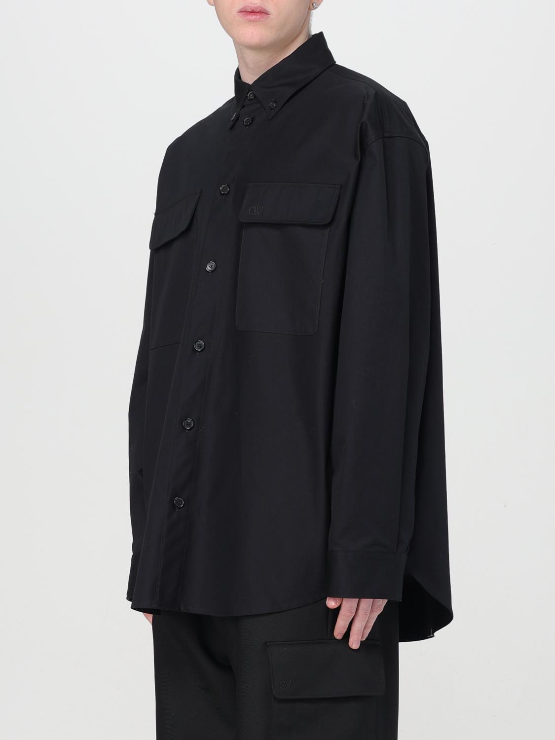 OFF-WHITE SHIRT: Shirt men Off-white, Black - Img 4