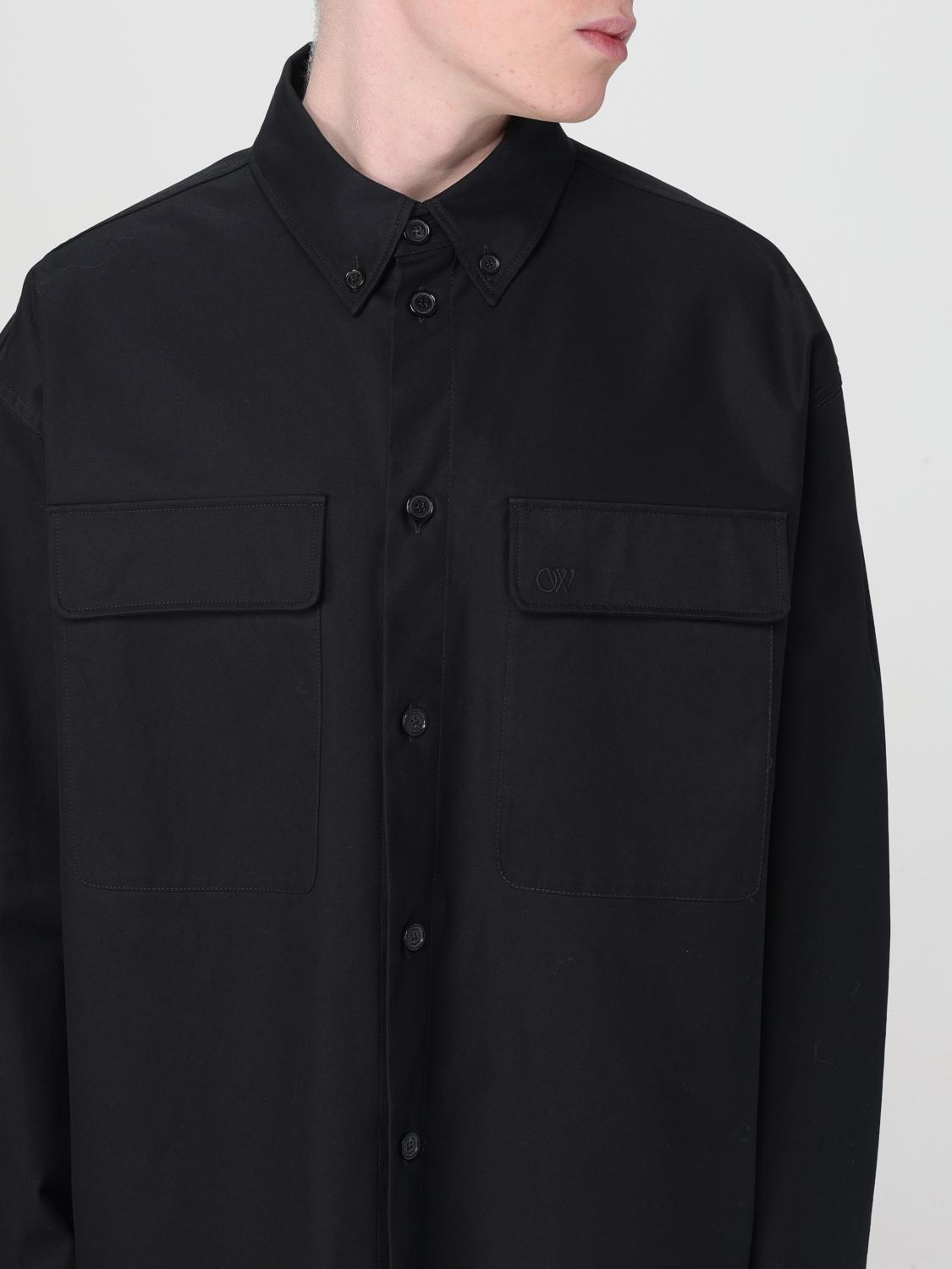 OFF-WHITE SHIRT: Shirt men Off-white, Black - Img 5