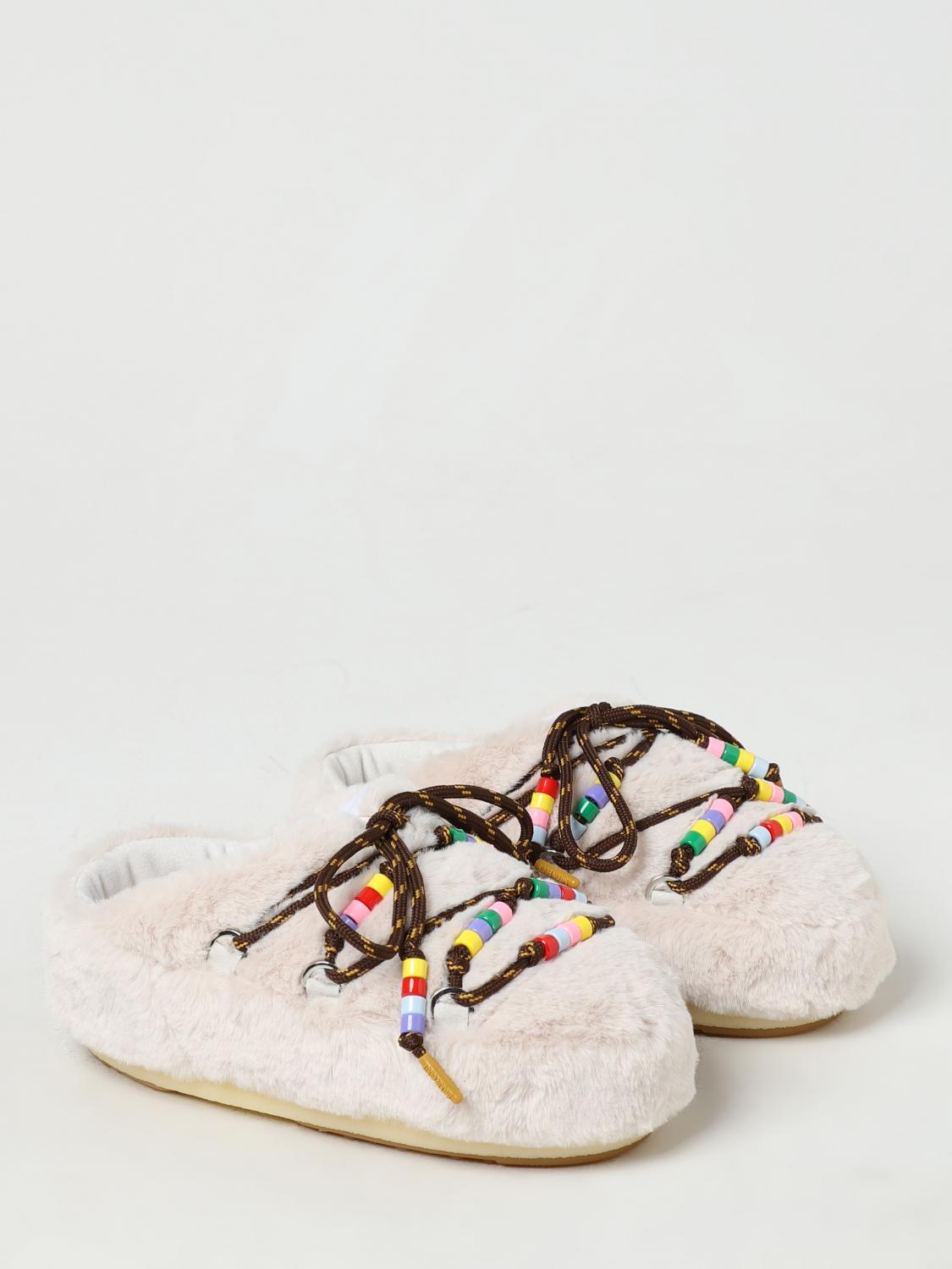 MOON BOOT FLAT SHOES: Ballet flats woman Moon Boot, White - Img 2