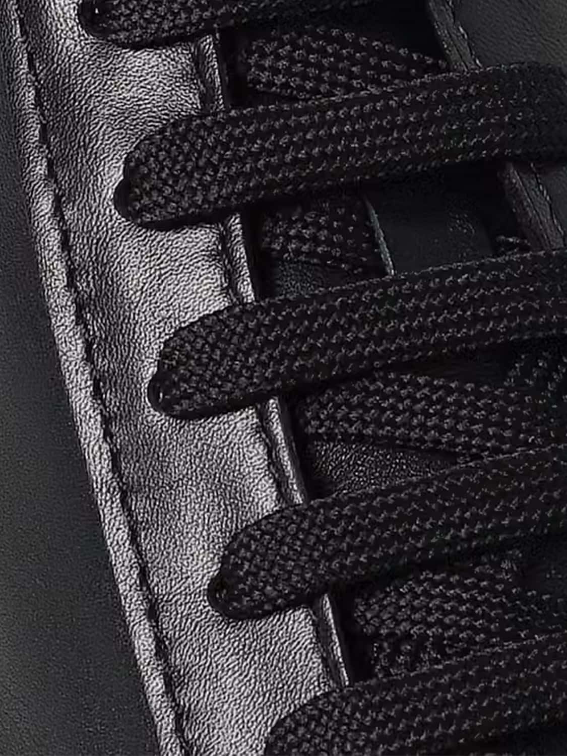 TOD'S SNEAKERS: Leather Sneakers with Logo Tod's, Black - Img 4