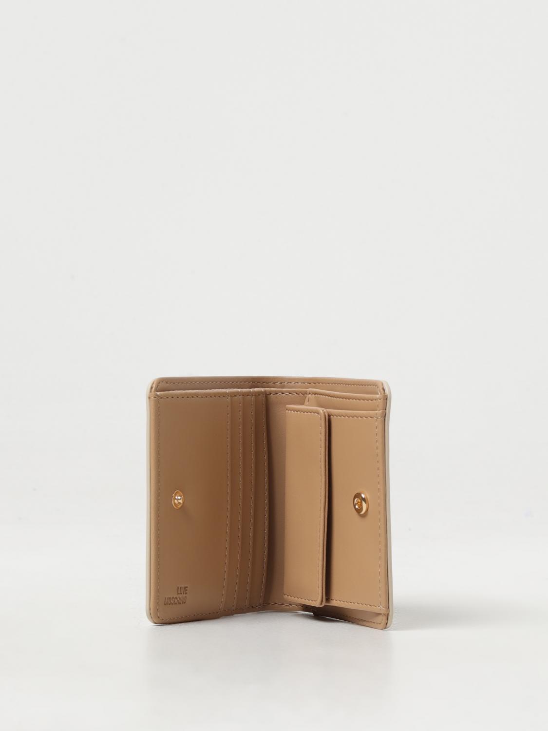 LOVE MOSCHINO: Wallet woman - Ivory | Love Moschino wallet